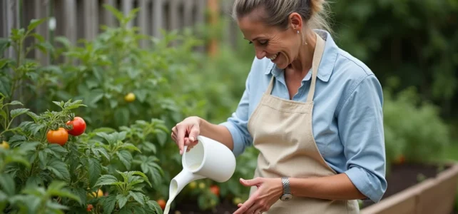 Comment bien utiliser le lait pour arroser vos tomates : conseils et dosage idéal Comment bien utiliser le lait pour arroser vos tomates : conseils et dosage idéal